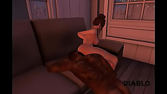 Erlebe Das Beste Aus Second Life In 3d-Animiertem Sex